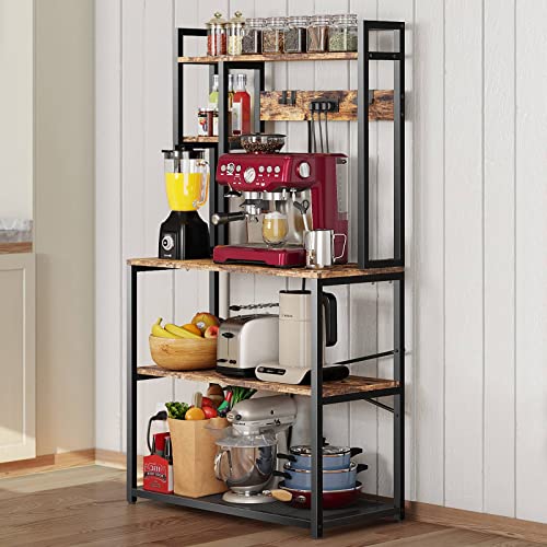 ciecie Bakers Rack with 3 Power Outlets