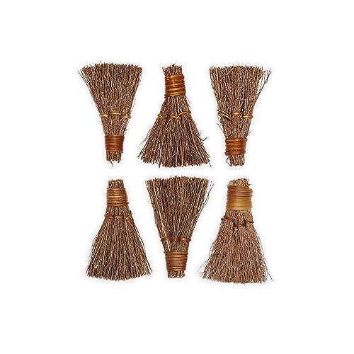 Cinnamon Scented Broom (6-Pack) - 3" Heather Broom - Holiday Decor