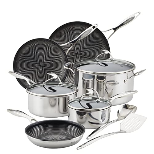Circulon Clad Stainless Steel Cookware Set