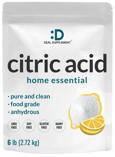 Citric Acid Granular Powder - Multipurpose Flavor Enhancer and Cleaner