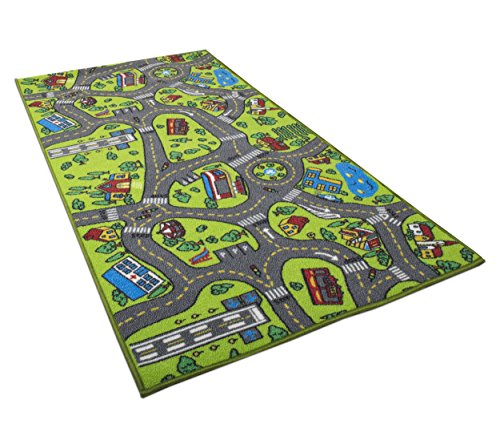 City Life Kids Carpet Playmat Rug
