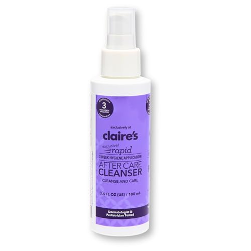 Claire’s 3.4 Fl Oz Rapid Healing Piercing Spray Solution