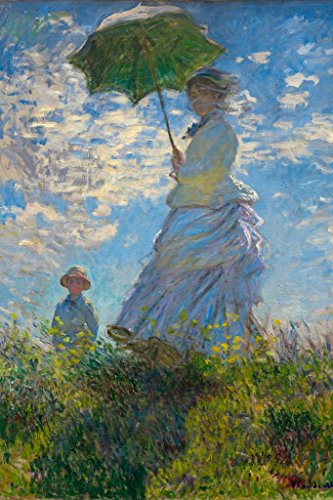 Claude Monet Woman with a Parasol Art Print
