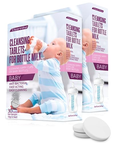 CleanHike Baby Bottle Cleaning Tablets
