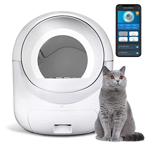 Cleanpethome Self Cleaning Cat Litter Box