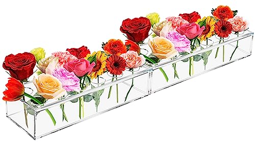 Clear Acrylic Flower Vase
