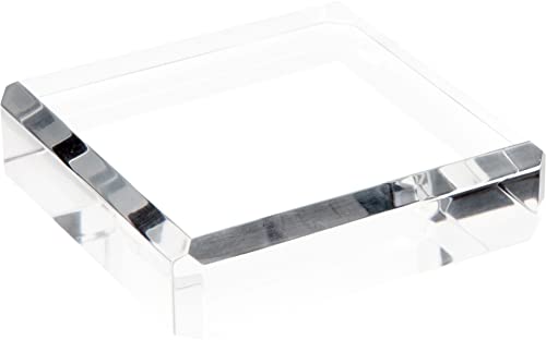 Clear Acrylic Square Display Base