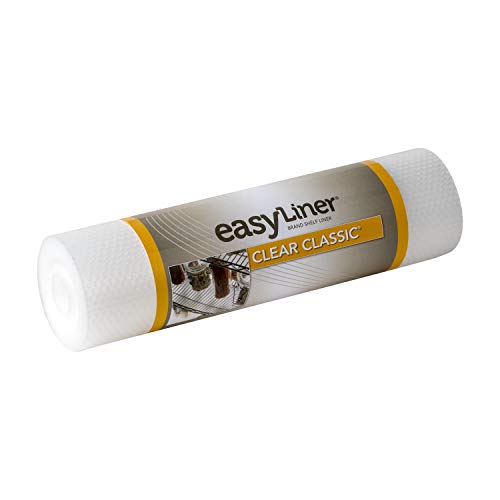 EasyLiner Clear Classic Shelf Liner, Clear, 24 in. x 10 ft. Roll