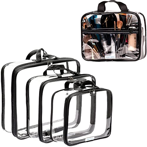 Clear Compression Packing Cubes Set