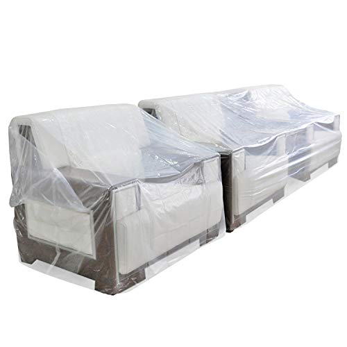 Clear Couch Cover for Sofa Storage