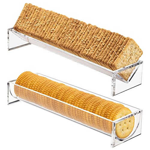 Clear Cracker Tray for Serving - Elegant and Versatile