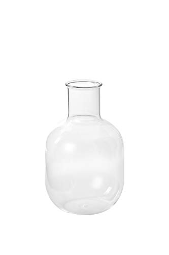 Clear Glass Balloon Vase