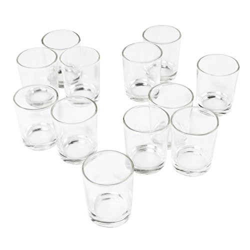 Clear Glass Votive Candle Holders