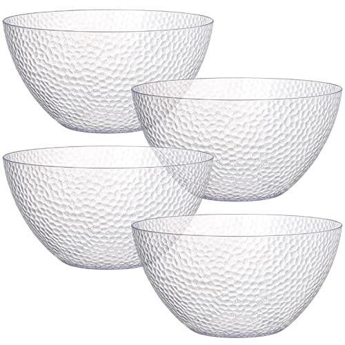 Clear Plastic Serving Bowls for Parties
