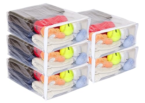 Clear Vinyl Storage Bags - Durable and Convenient Organizers