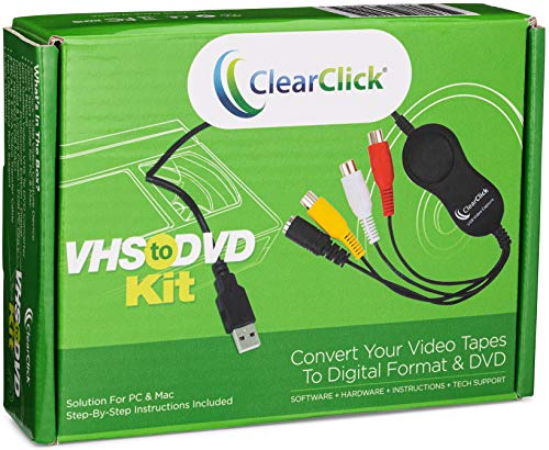 ClearClick VHS to DVD Kit