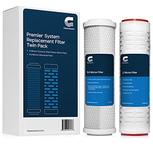 Clearsource Twin Pack Filter with 0.2 Micron Filtration
