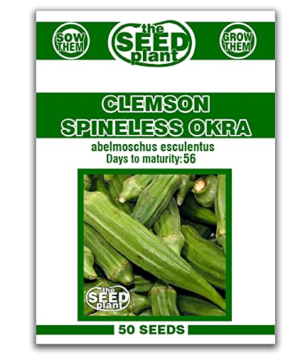 Clemson Spineless Okra Seeds - Grow Your Own Delicious Okra