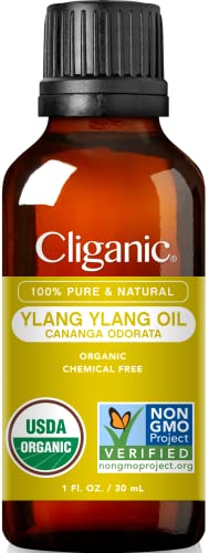 Cliganic Organic Ylang Ylang Essential Oil