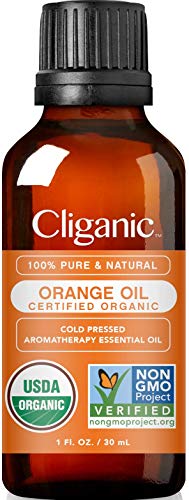 Cliganic Sweet Orange Essential Oil, 1oz