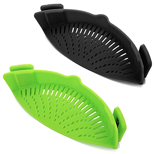 Clip on Strainer for Easy and Convenient Straining