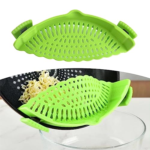 Clip On Strainer - Green
