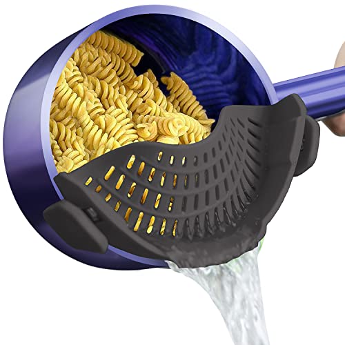 Clip On Strainer Silicone for All Pots and Pans