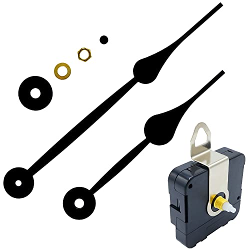 Clock Movement Replacement Clock Kit with Long Spade Hands