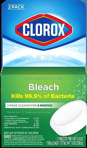 Clorox Automatic Toilet Bowl Cleaner Tablets with Bleach - 1 Count