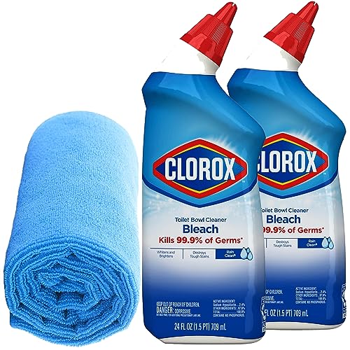 Clorox Toilet Bowl Cleaner with Bleach Bundle