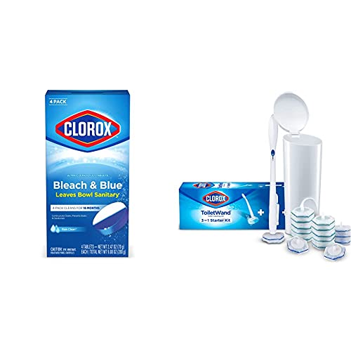 Clorox Ultra Clean Toilet Tablets & ToiletWand Cleaning System