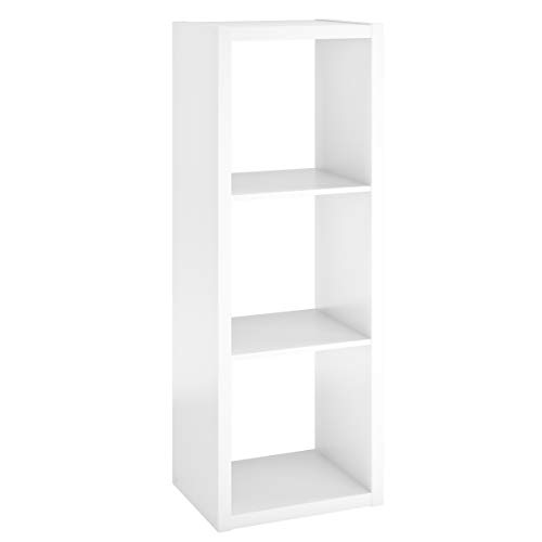 ClosetMaid 3-Cube Storage Organizer, White