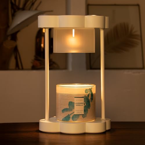 Cloud Candle Warmer Lamp with Timer and Dimmer