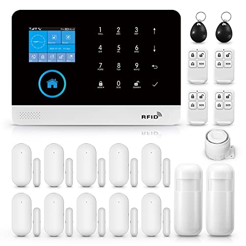 Clouree WiFi 4G Alarm System for Home Security