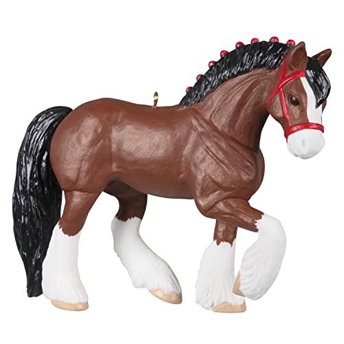 Clydesdale Dream Horse Ornament