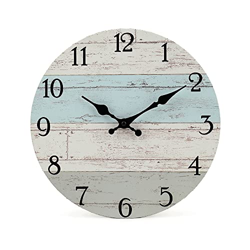 Coastal Wooden Wall Clock