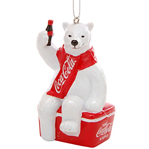 Coca-Cola Polar Bear Ornament for Christmas