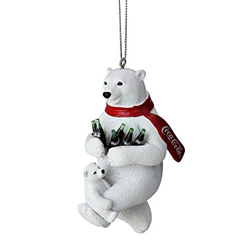 Coca-Cola® Polar Bear With Cub Ornament
