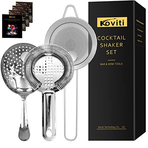 Cocktail Strainer Set - Stainless Steel Bar Tools