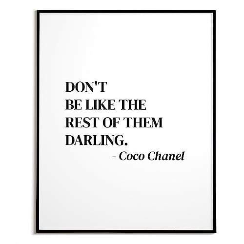 Coco Chanel Wall Art - High Fashion Wall Decor