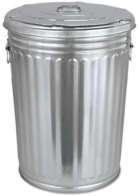 COLIBROX Pre-Galvanized Trash Can