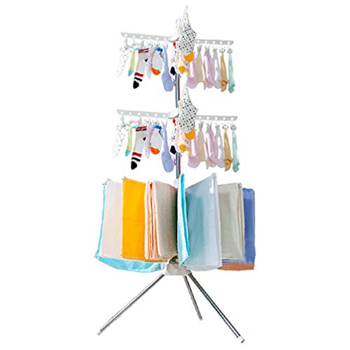 Collapsible Clothes Drying Rack - Space Saving Stand Hanger