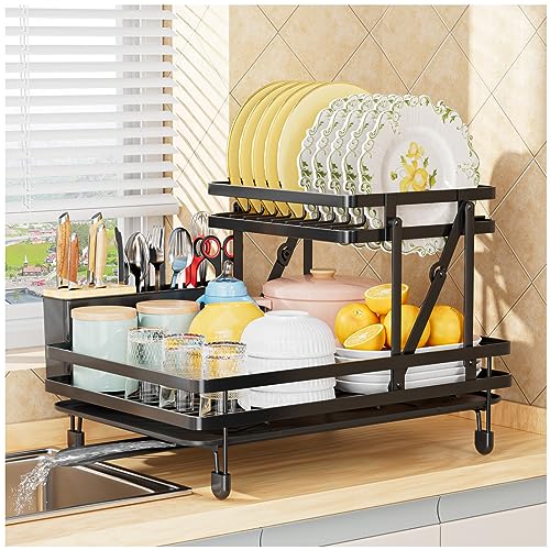 Collapsible Dish Drying Rack for Kitchen Counter