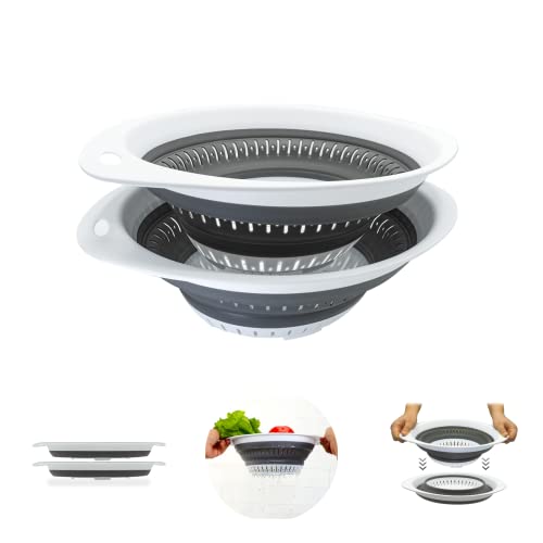 Collapsible Silicone Colander Set