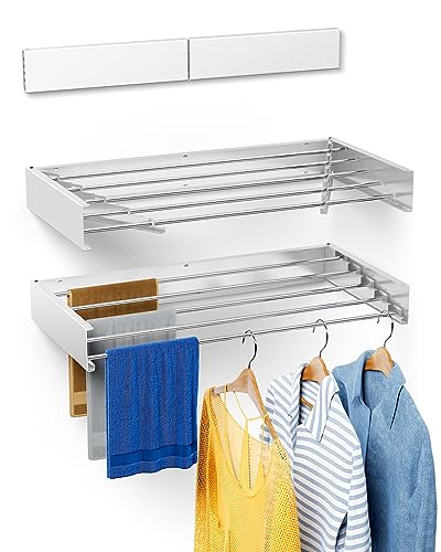Collapsible Wall-Mounted Drying Rack