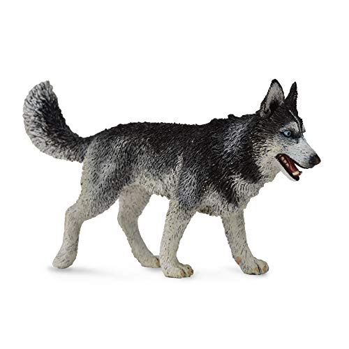 Collect A Siberian Husky Toy Figure