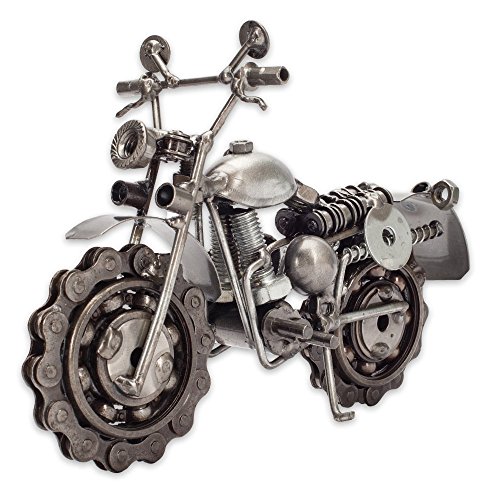 Collectible Art Sculpture 7 Inch Rough Rider Motorcycle