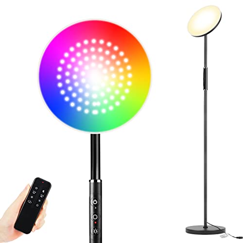 Color Changing Sky Torchiere Floor Lamp