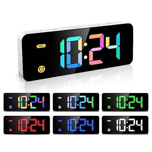 Colorful Alarm Clock for Kids Bedrooms