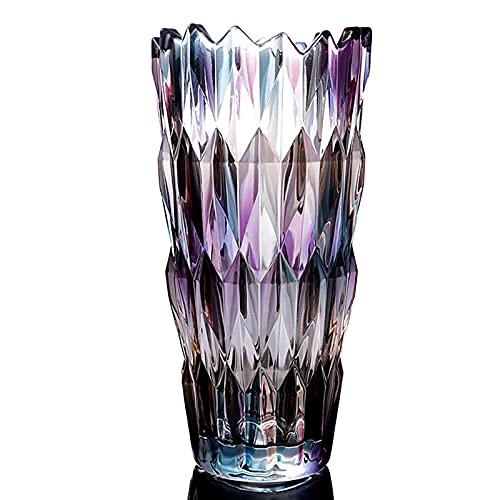 Colorful Crystal Glass Vase
